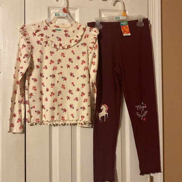365KIDS from Garanimals girls top and pants bundle; size:8 - Picture 3 of 4